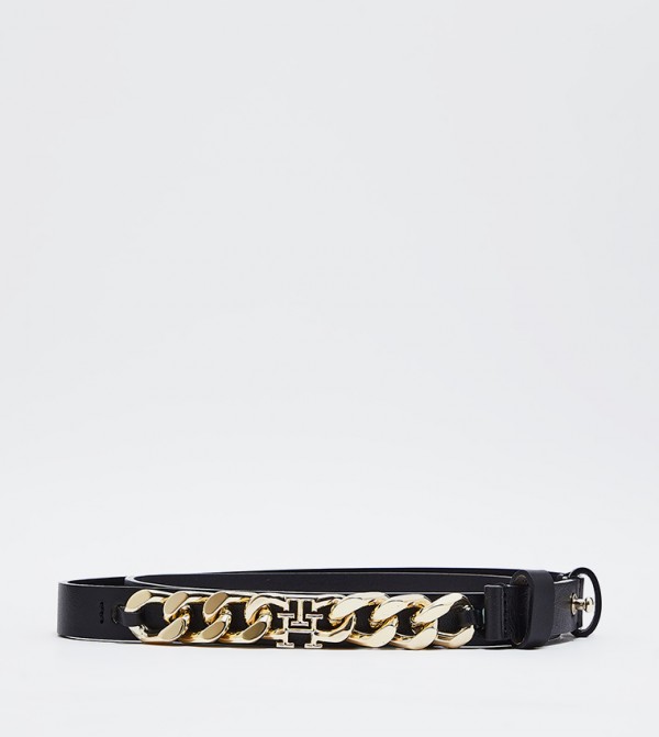 تومي هيلفيغر تومي هيلفيغر - أسود Leather Belts