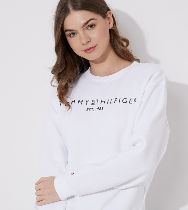 Tommy Hilfiger Tommy Hilfiger - White Sweatshirts