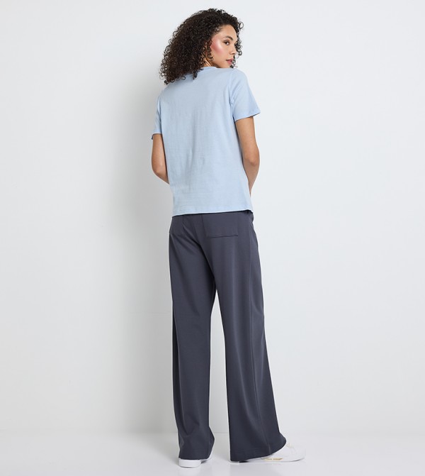 Tommy Hilfiger  T-Shirts - Blue Short Sleeve T-Shirts