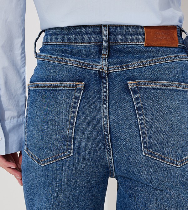 Tommy Hilfiger  kimono-denim-slipons - Blue Straight Jeans