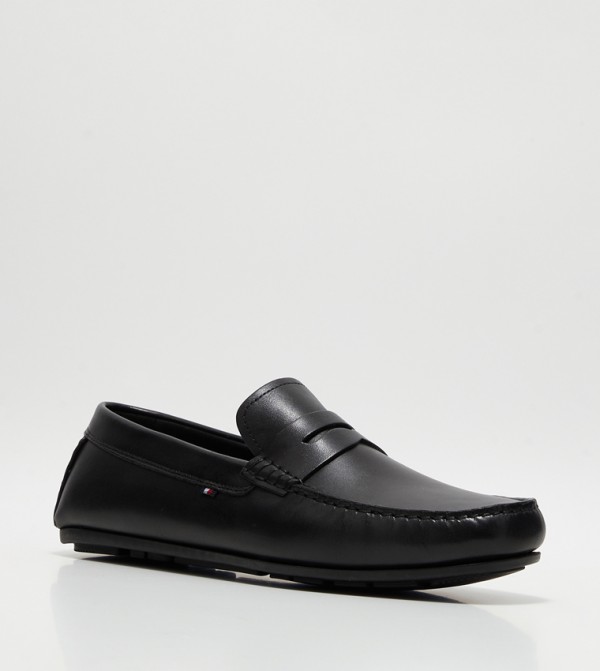 Tommy Hilfiger Tommy Hilfiger - Black Moccasins/Loafer