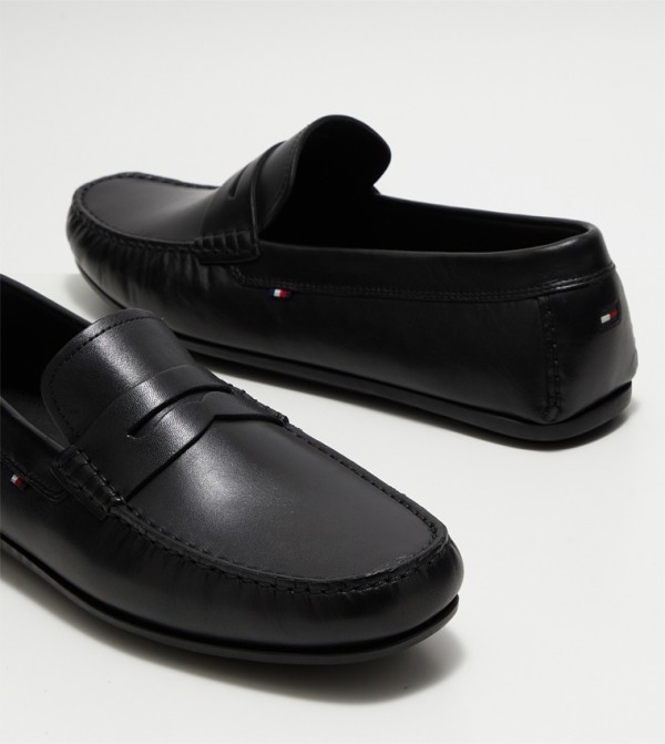Tommy Hilfiger Tommy Hilfiger - Black Moccasins/Loafer