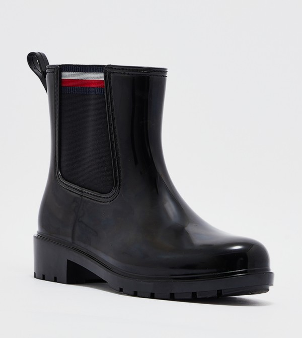Tommy Hilfiger  Ankle Boots - Black Chelsea Boots
