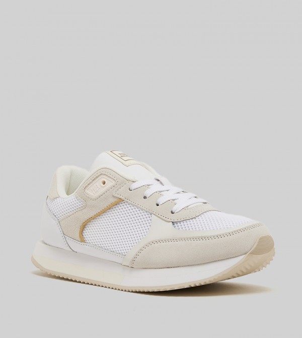 Tommy Hilfiger  Sports Shoes - White Running Shoes