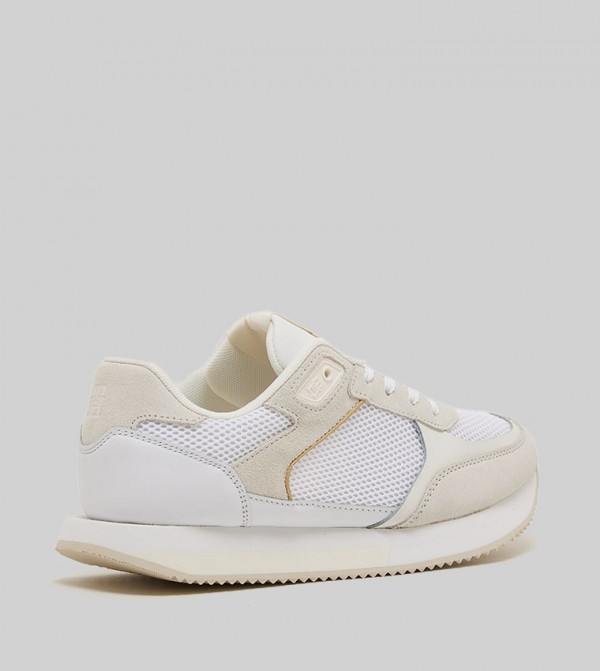 Tommy Hilfiger  Sports Shoes - White Running Shoes