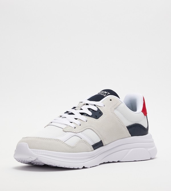 Tommy Hilfiger  - White Mid Top