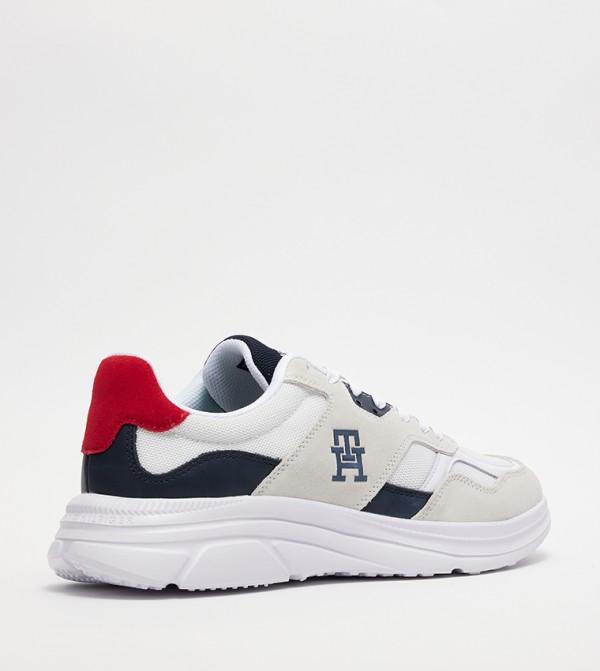 Tommy Hilfiger  - White Mid Top