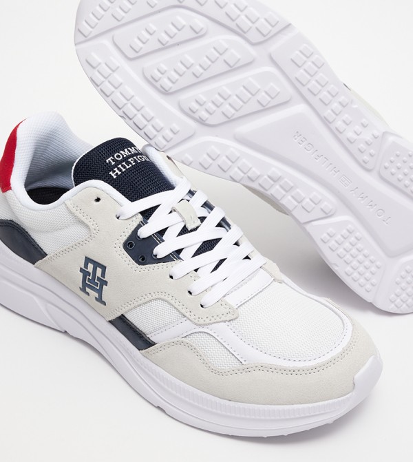 Tommy Hilfiger  - White Mid Top
