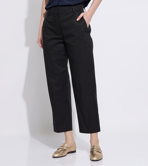 Tommy Hilfiger  - Black Regular Pants