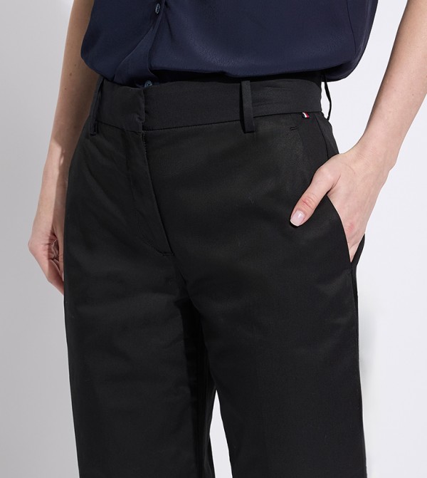 Tommy Hilfiger  - Black Regular Pants