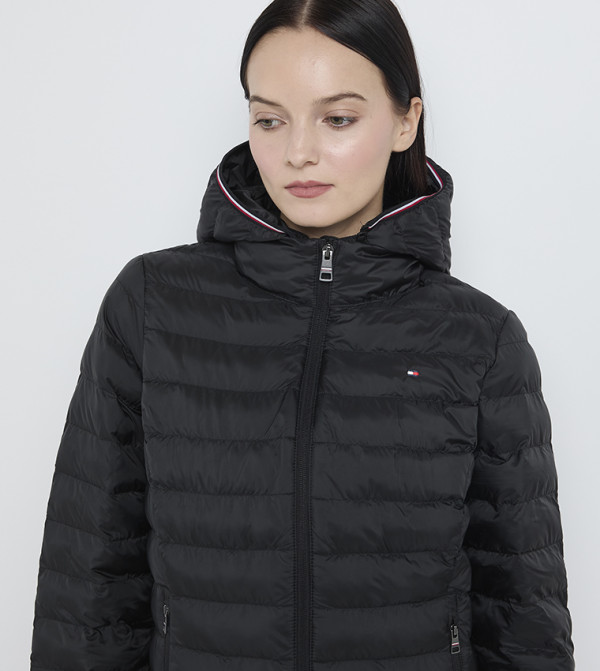 Tommy Hilfiger - Black Puffer & Quilted Jackets