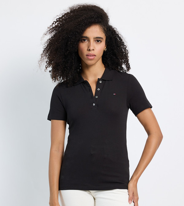 Tommy Hilfiger Clothing - Black Polo T-shirts
