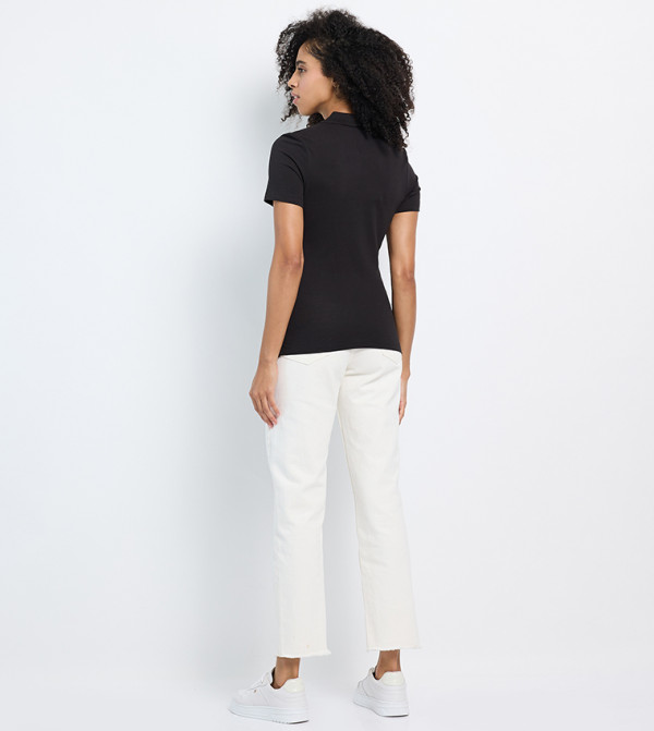 Tommy Hilfiger Clothing - Black Polo T-shirts