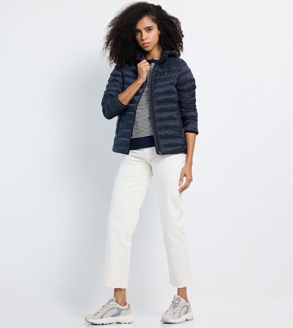 Tommy Hilfiger - NAVY BLUE Puffer & Quilted Jackets