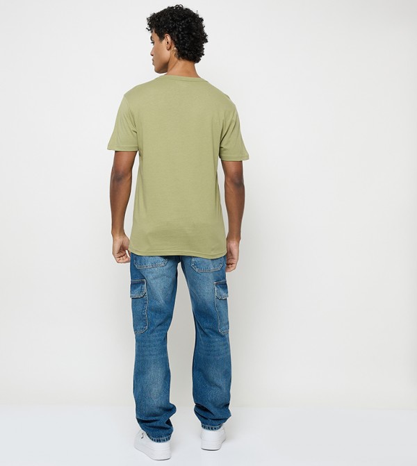 Tommy Hilfiger Tommy Hilfiger - Green Round Neck T-Shirts
