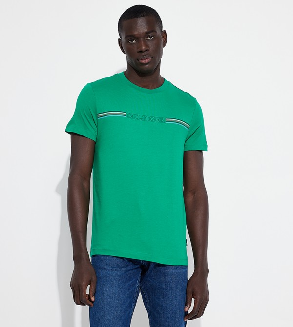 Tommy Hilfiger  - Green Casual T-Shirts