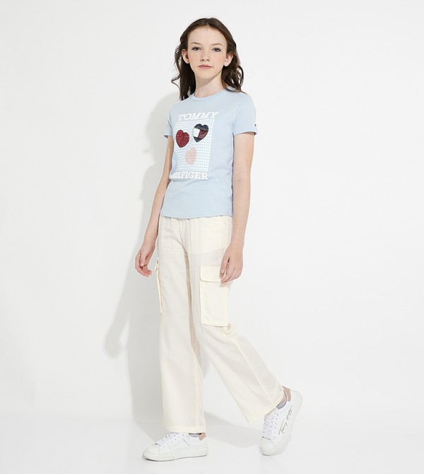 Tommy Hilfiger Kids  Clothing - Beige Trousers & Pants