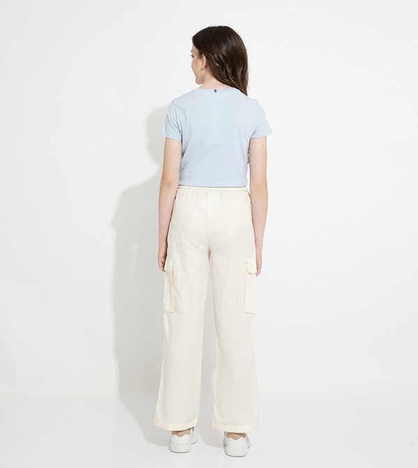 Tommy Hilfiger Kids  Clothing - Beige Trousers & Pants