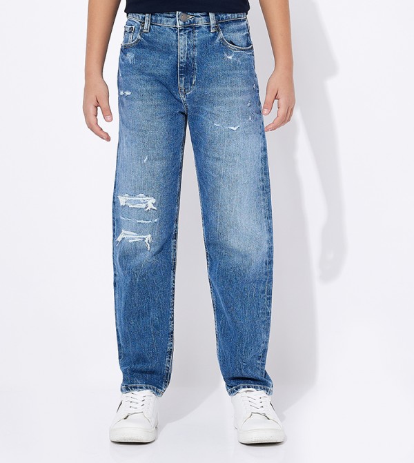 Tommy Hilfiger  Bottomwear - Blue Jeans
