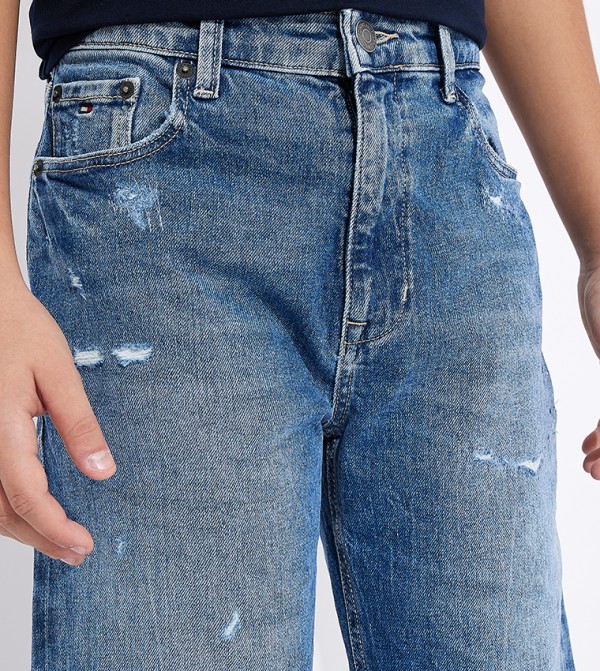 Tommy Hilfiger  Bottomwear - Blue Jeans