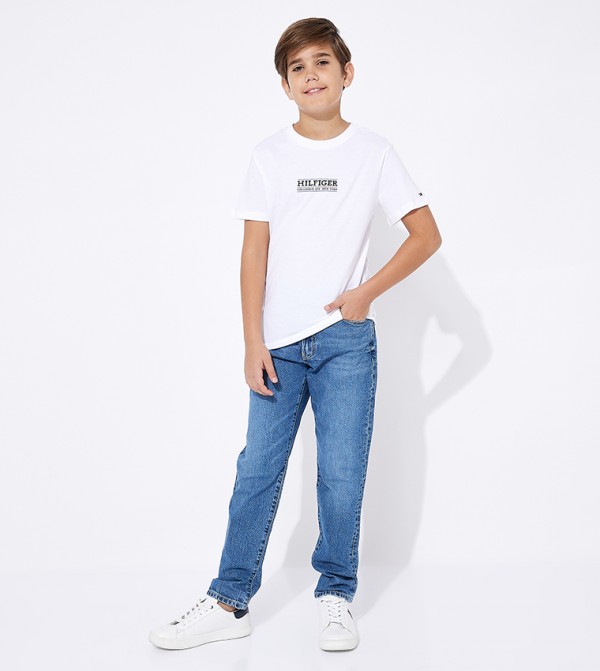 تومي هيلفيغر  توبات   - أبيض T-shirts