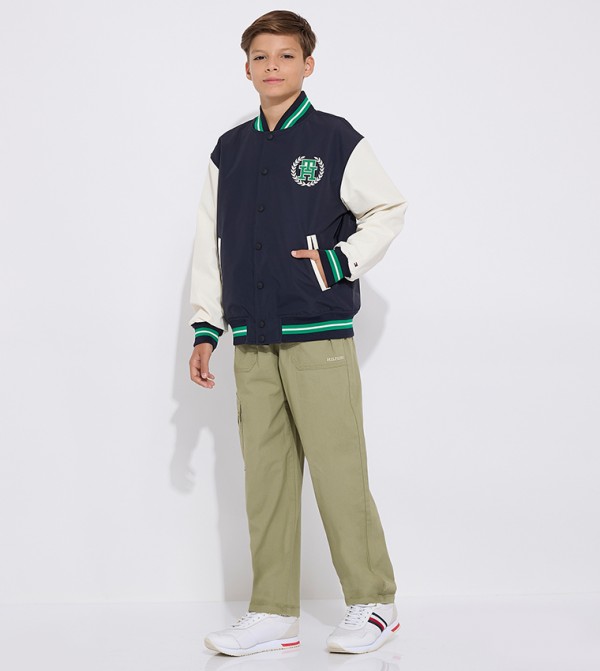 Tommy Hilfiger Kids Tommy hilfiger kids - Olive Trousers & Pants