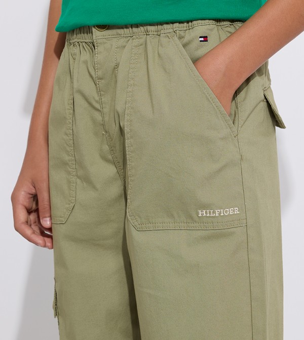 Tommy Hilfiger Kids Tommy hilfiger kids - Olive Trousers & Pants