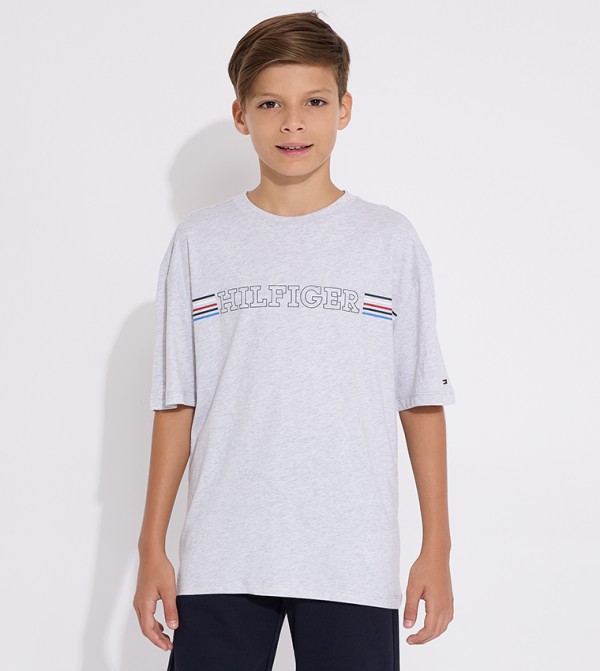 Tommy Hilfiger Kids Tommy hilfiger kids - Grey T-shirts
