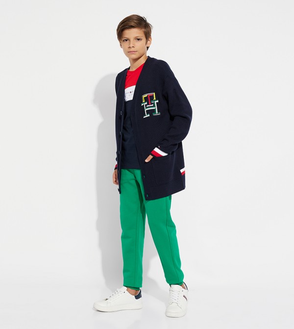 Tommy Hilfiger kids  Winterwear & Outerwear - Navy Cardigan