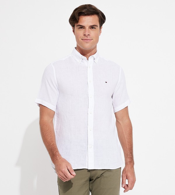 Tommy Hilfiger  Shirts - White Casual Shirts