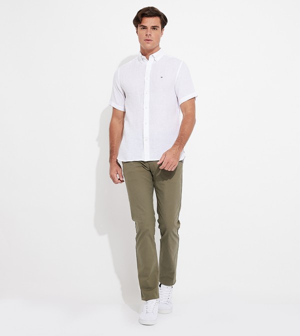 Tommy Hilfiger  Shirts - White Casual Shirts