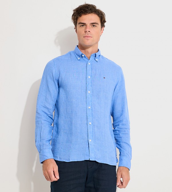 Tommy Hilfiger  Shirts - Blue Casual Shirts