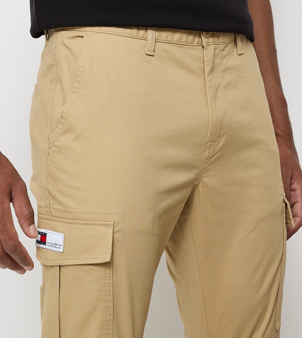 Tommy Jeans  Cargos - Beige Cargos
