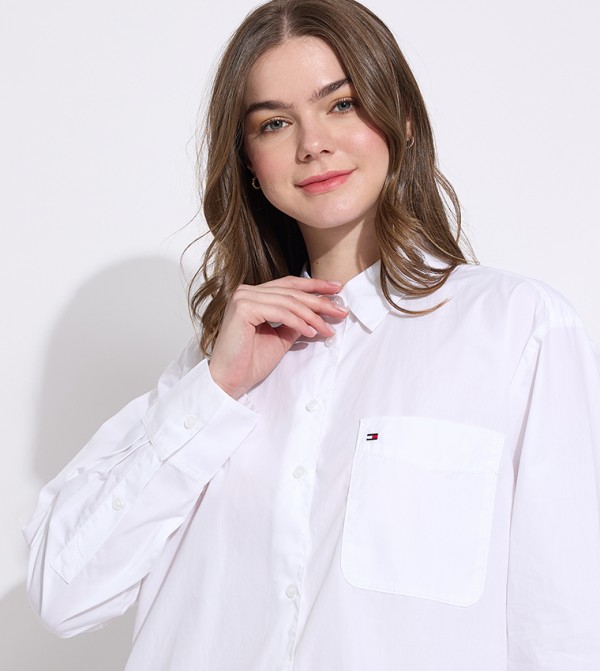 Tommy Hilfiger  Shirts - White Shirts