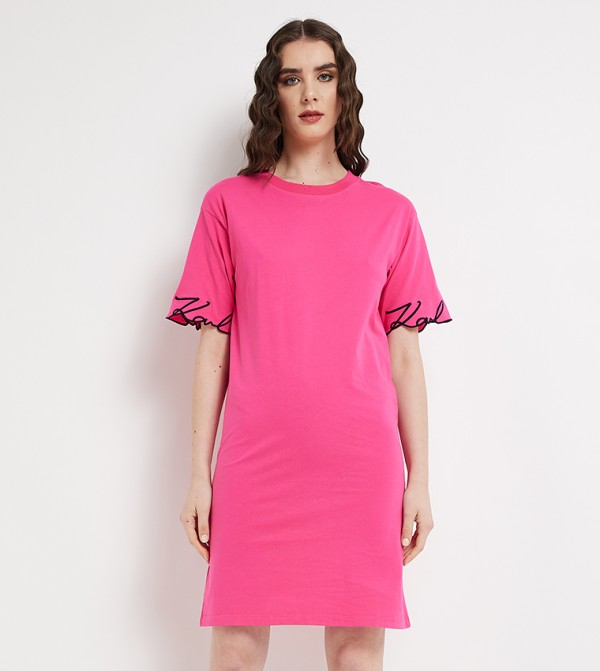 Karl Lagerfeld Karl Lagerfeld - Pink Casual Dresses