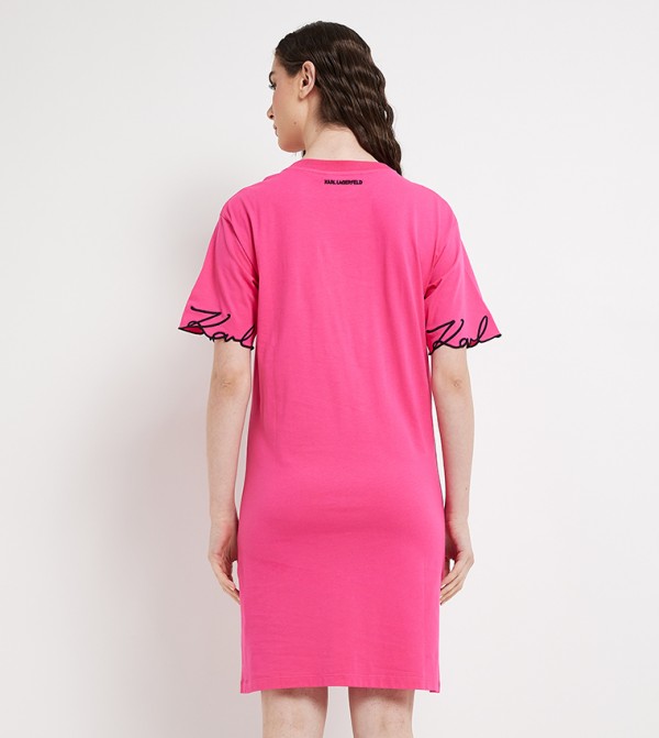 Karl Lagerfeld Karl Lagerfeld - Pink Casual Dresses