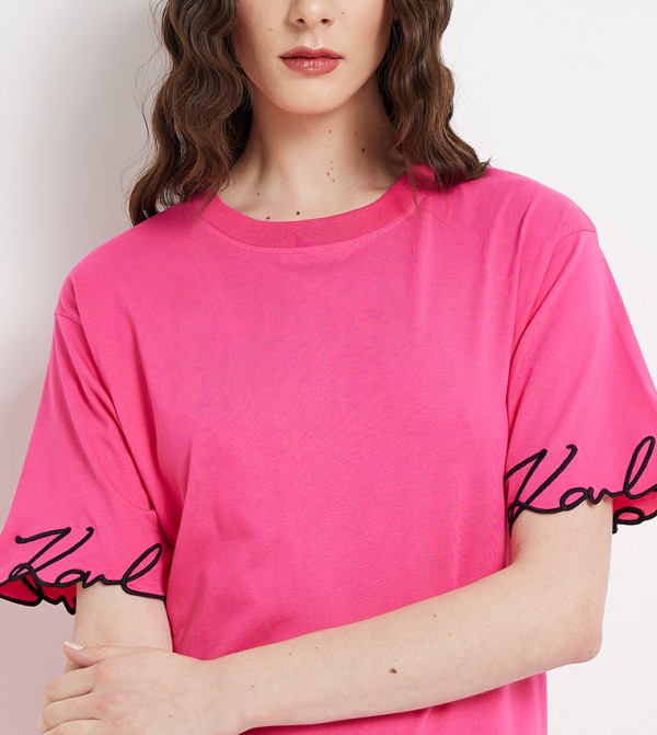 Karl Lagerfeld Karl Lagerfeld - Pink Casual Dresses