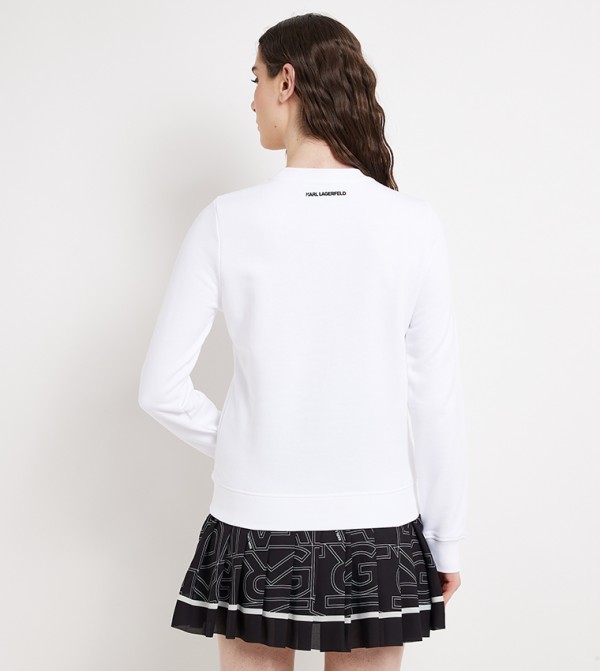 Karl Lagerfeld Karl Lagerfeld - White Sweatshirts