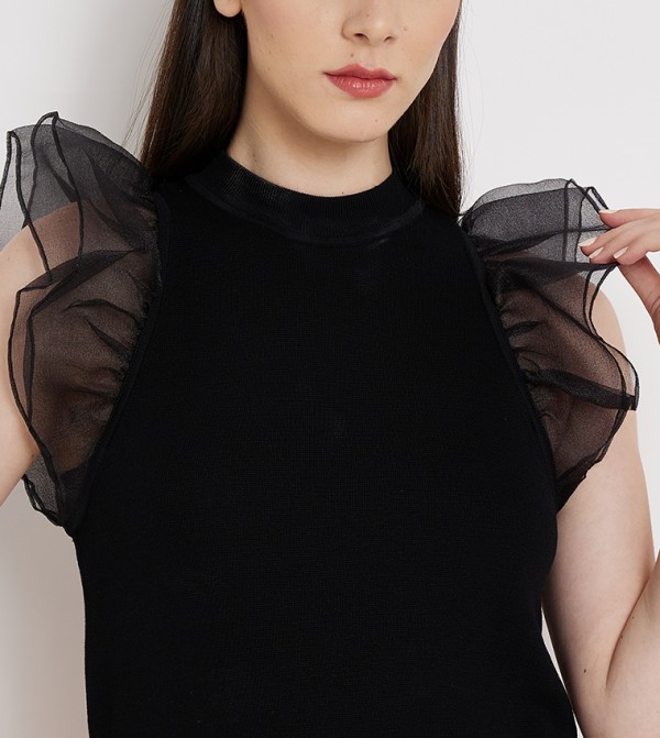 Karl Lagerfeld Karl Lagerfeld - Black Tops & Blouses