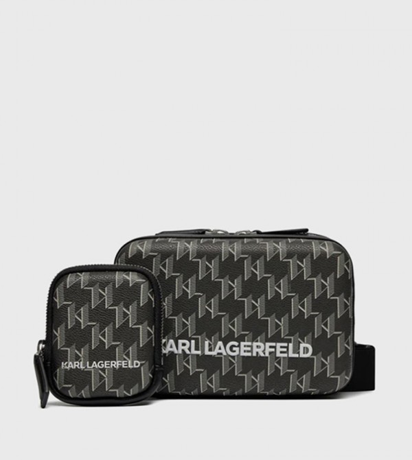 كارل لاغرفيلد  - أسود Cross Body Bags