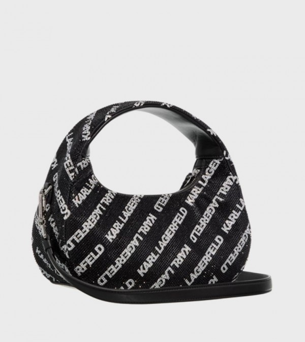 كارل لاغرفيلد  - أسود Hobo Bags