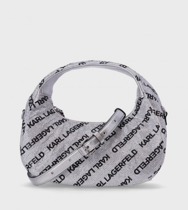 كارل لاغرفيلد  - فضي Hobo Bags