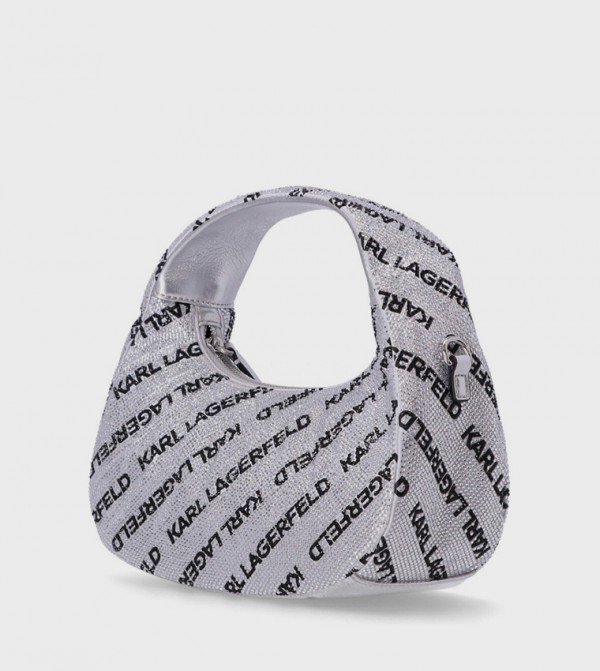 كارل لاغرفيلد  - فضي Hobo Bags