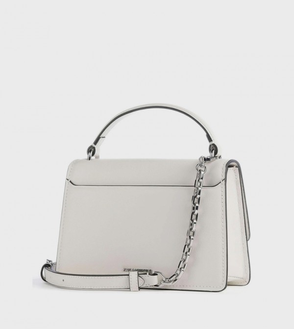 Karl Lagerfeld  - White Handheld Bags