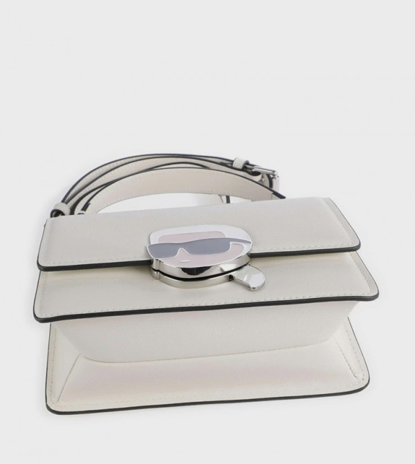 Karl Lagerfeld  - White Handheld Bags