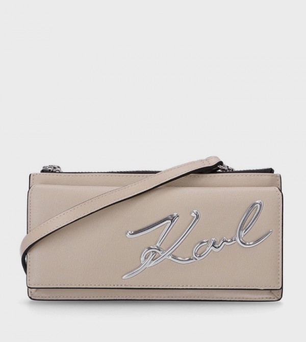 Karl Lagerfeld Karl Lagerfeld - Beige Cross Body Bags