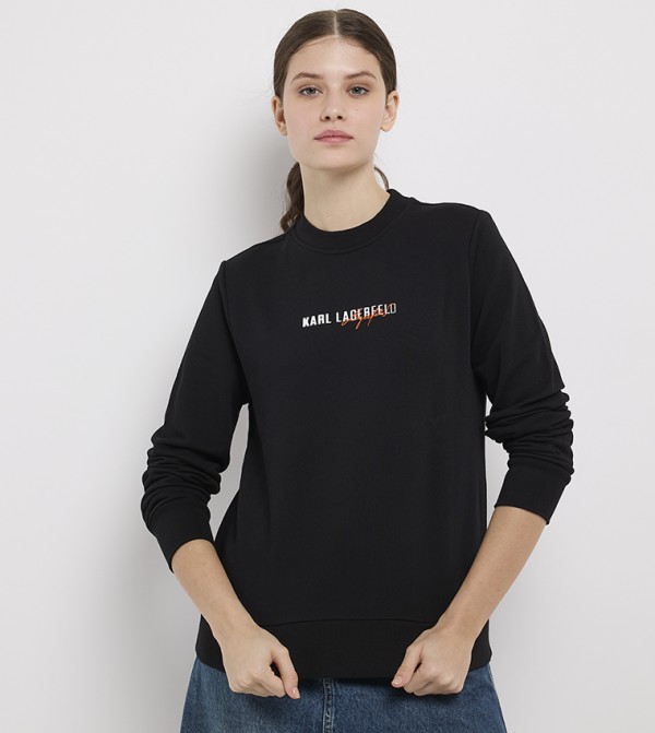 Karl Lagerfeld  - Black Sweatshirts