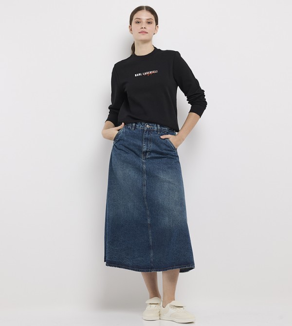 Karl Lagerfeld  - Black Sweatshirts