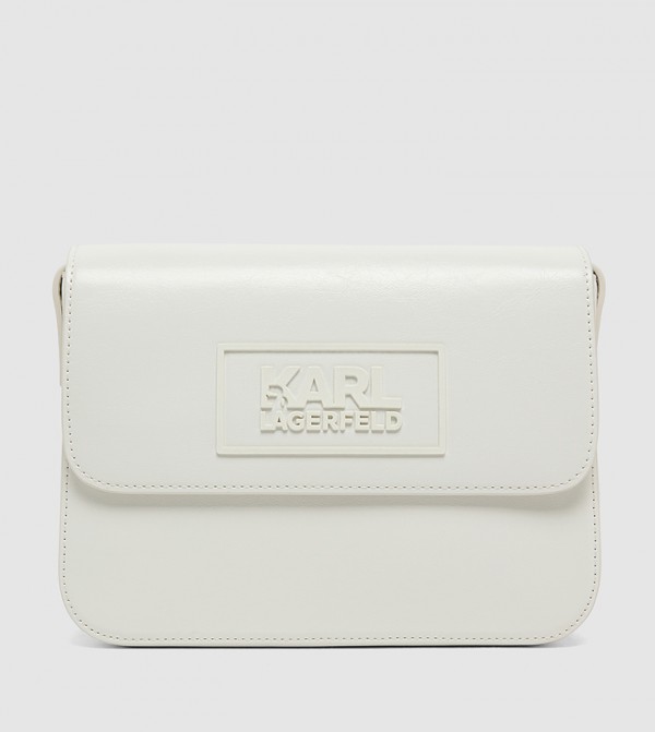 Karl Lagerfeld  - White Cross Body Bags