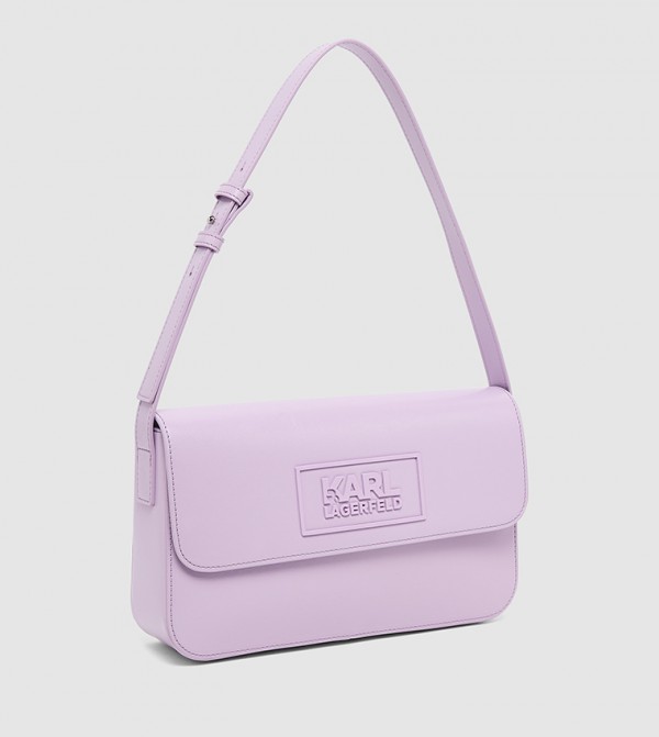 Karl Lagerfeld  - Lavender Shoulder bags